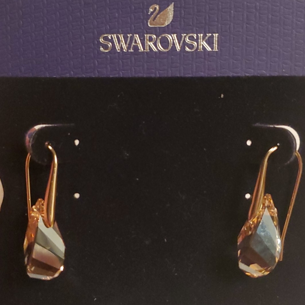 Swarovski Crystal drop earrings